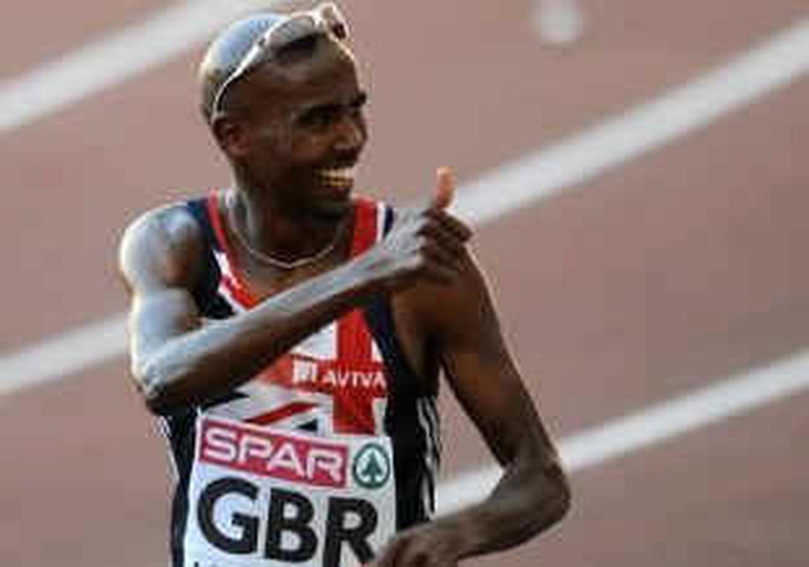 Mo Farah batió el récord de Europa de 10.000