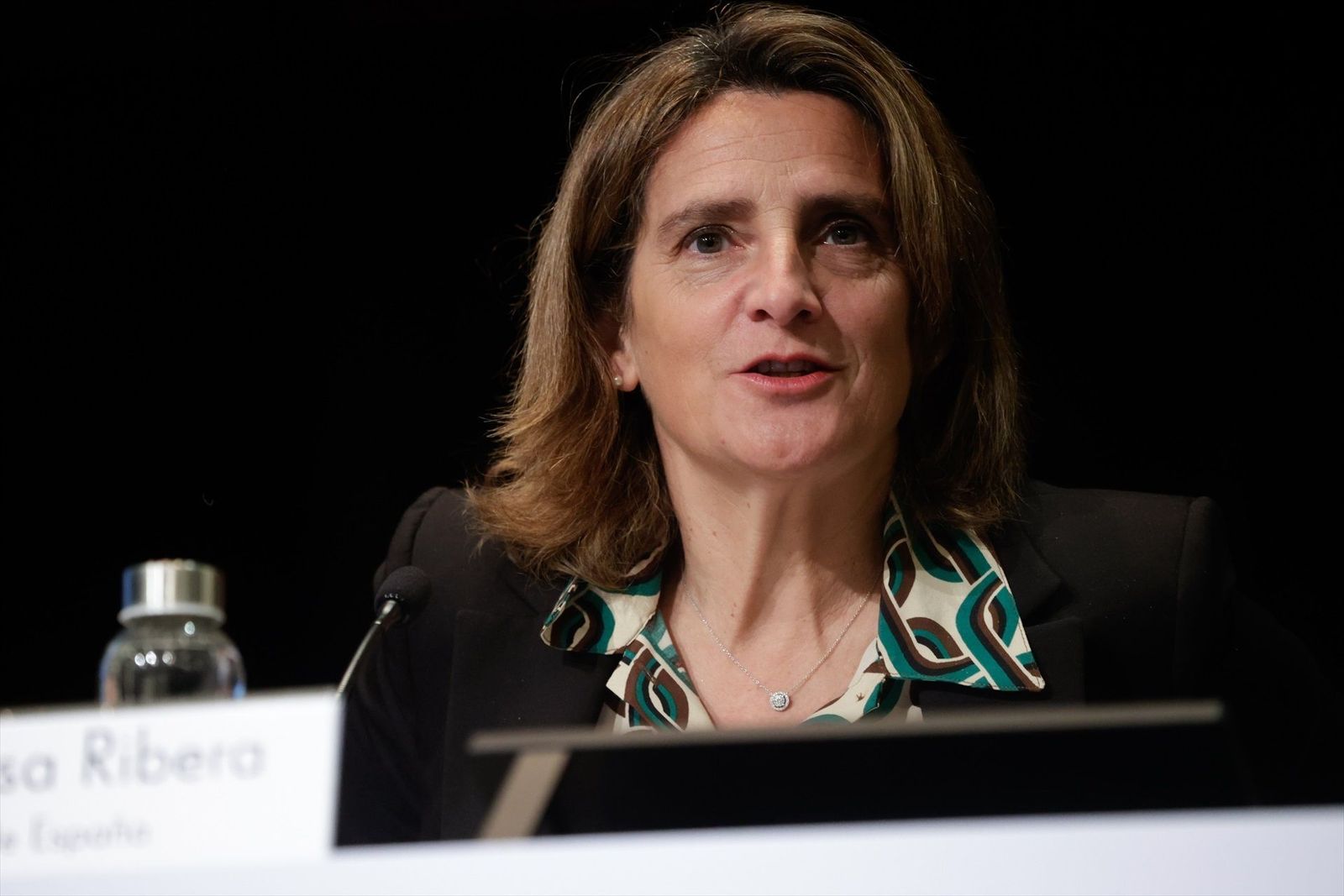 La ministra Teresa Ribera rechaza la “manipulación” de la ‘agenda verde’ para convertirla en el mal del campo