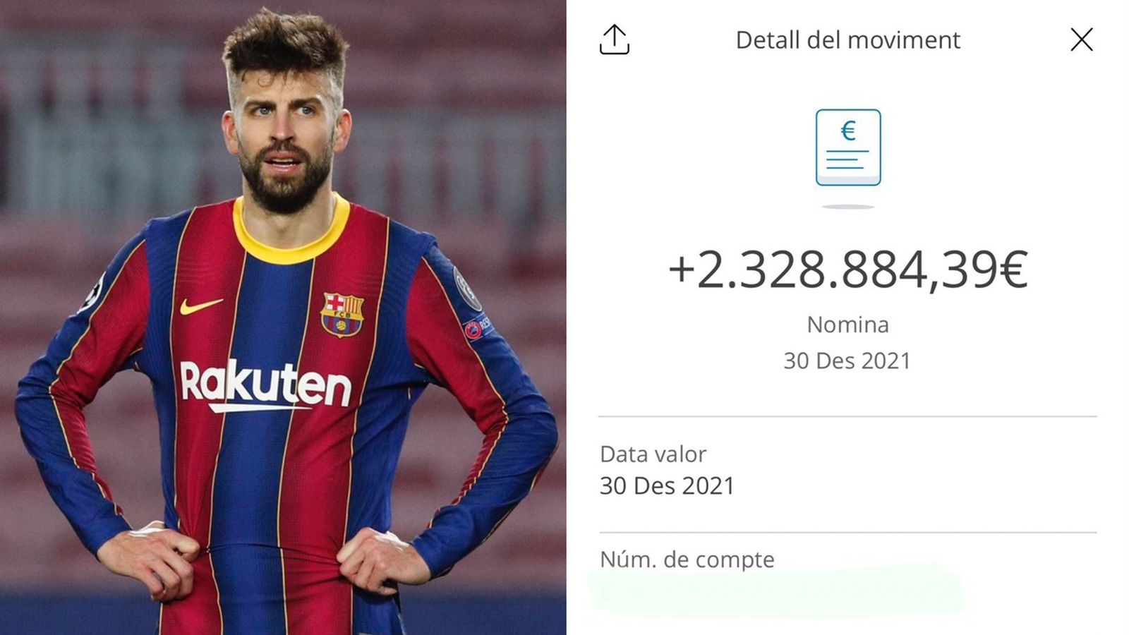 Piqué y su nómina