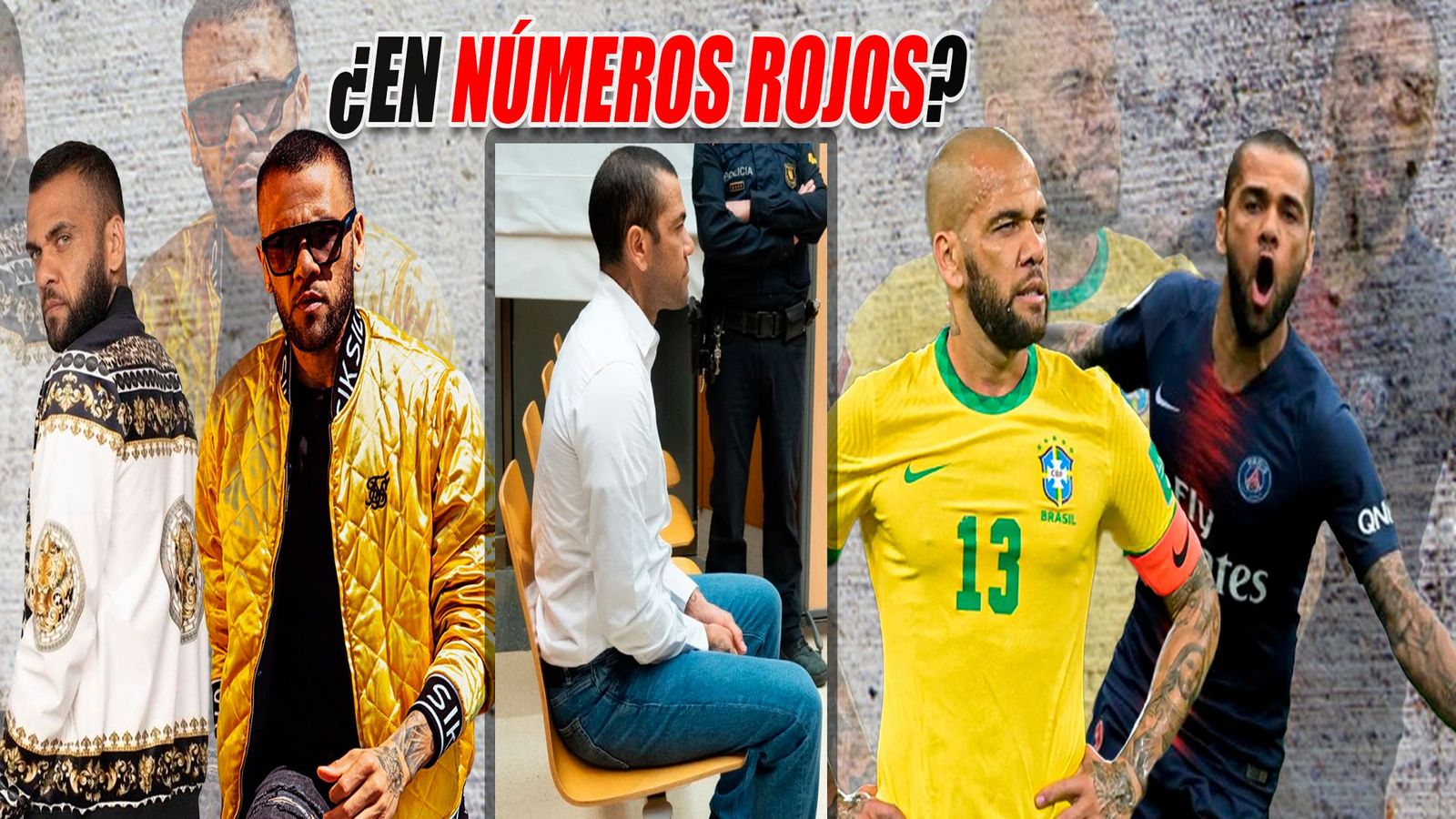 Dani Alves, arruinado, la defensa muestra sus cuentas en el juicio