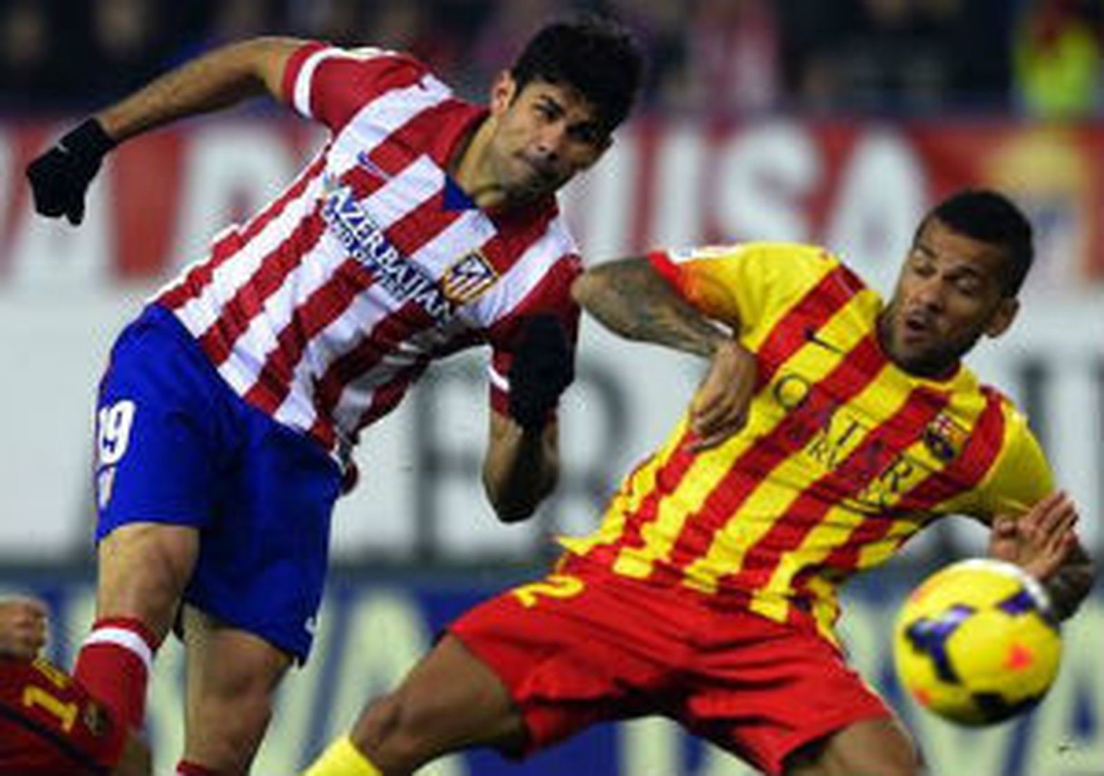 Diego Costa y Dani Alves