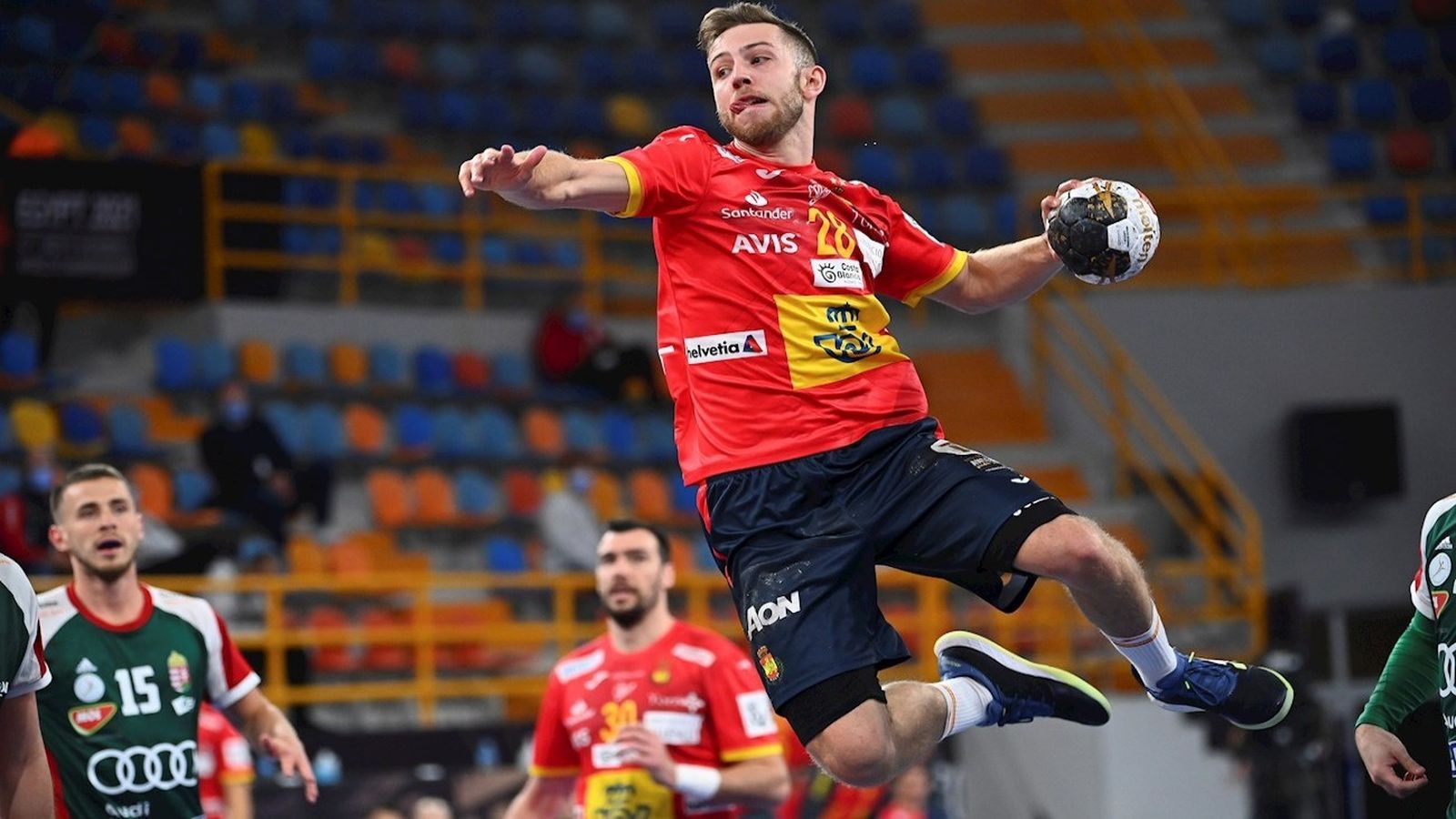 Aleix Gómez ante Hungría