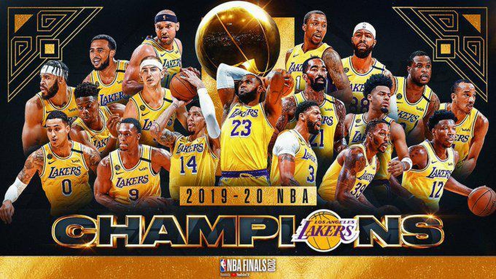 Los Ángeles Lakers, campeones de la NBA