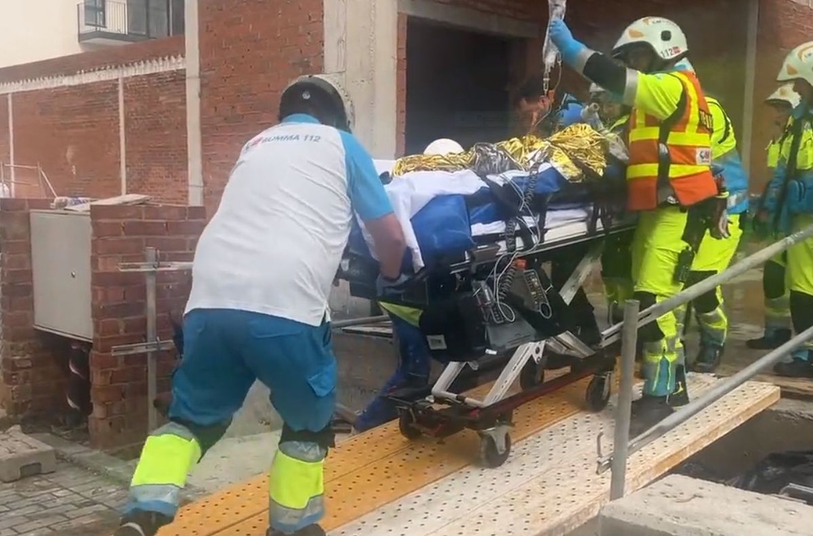 Accidente laboral en Alcorcón