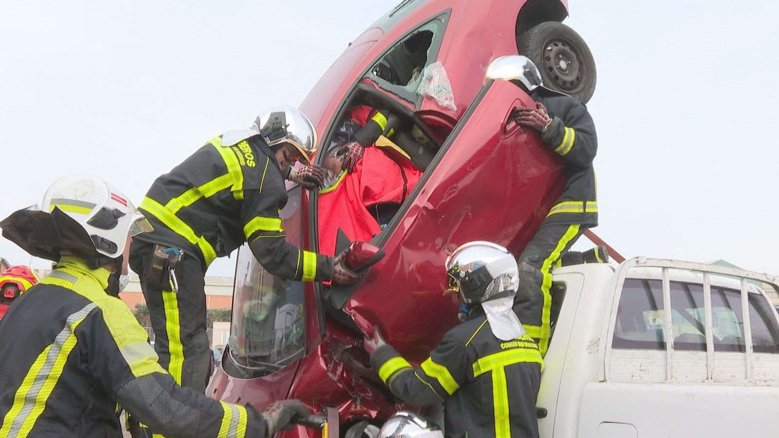 Preparándose para ser bomberos, “el trabajo más bonito del mundo”