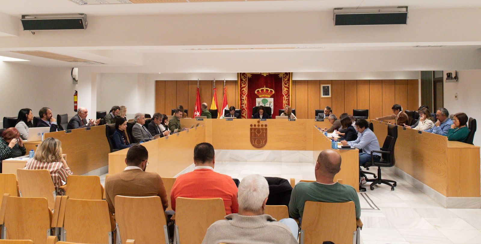 Pleno de la Corporación municipal de San Sebastián de los Reyes