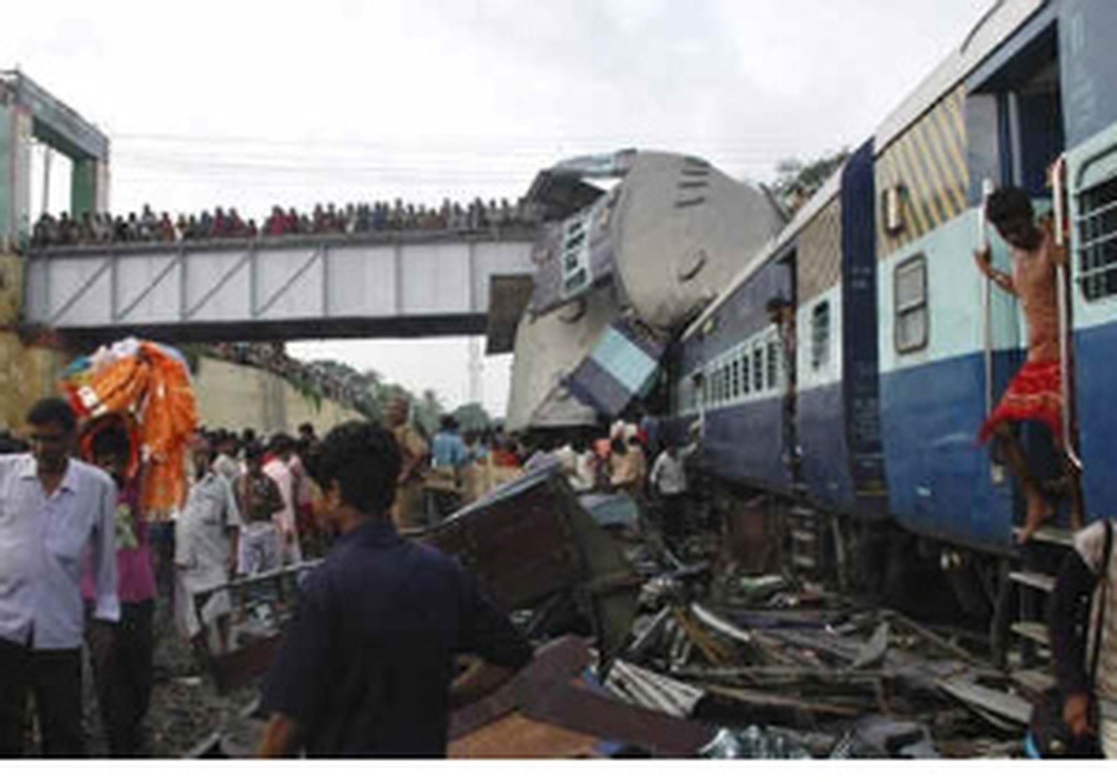 India choque de trenes