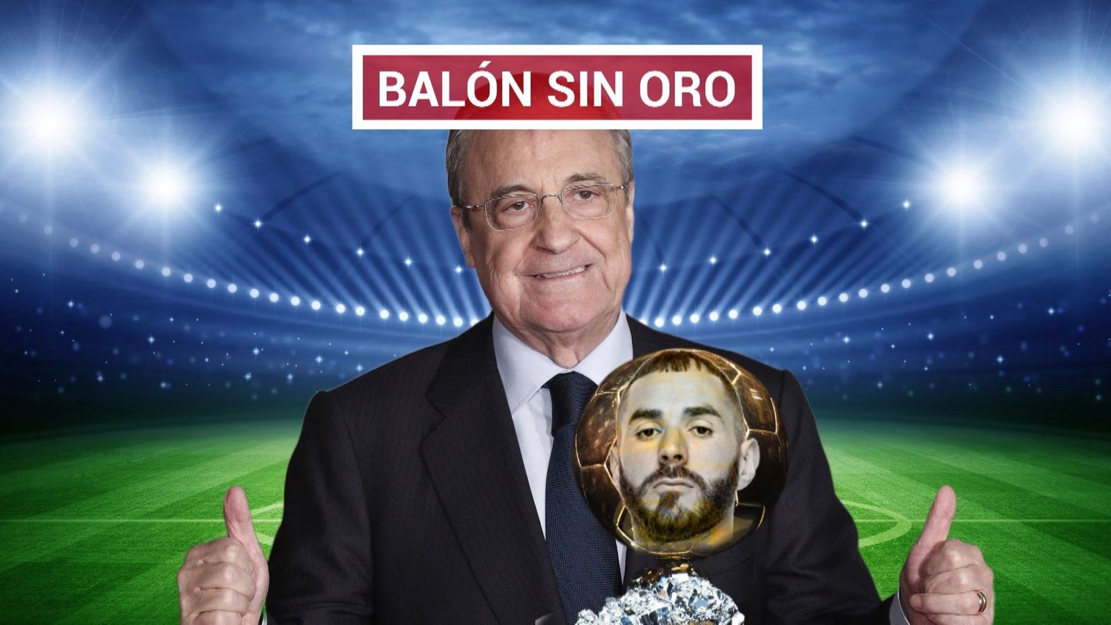Benzema, único nominado al Balón de Oro