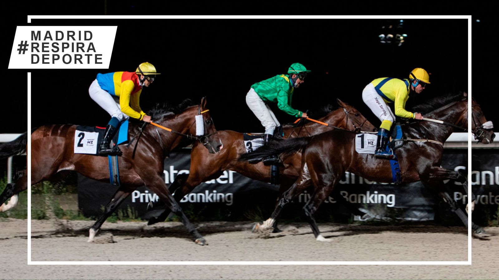 Carreras en el Hipódromo de la Zarzuela