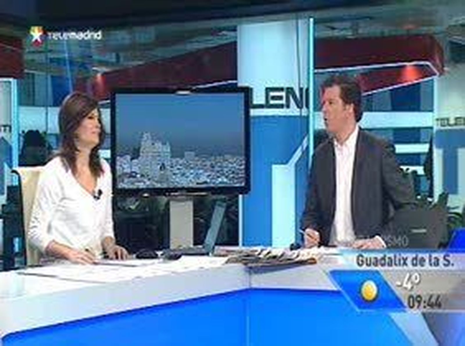 Niveles altos de polución en Madrid