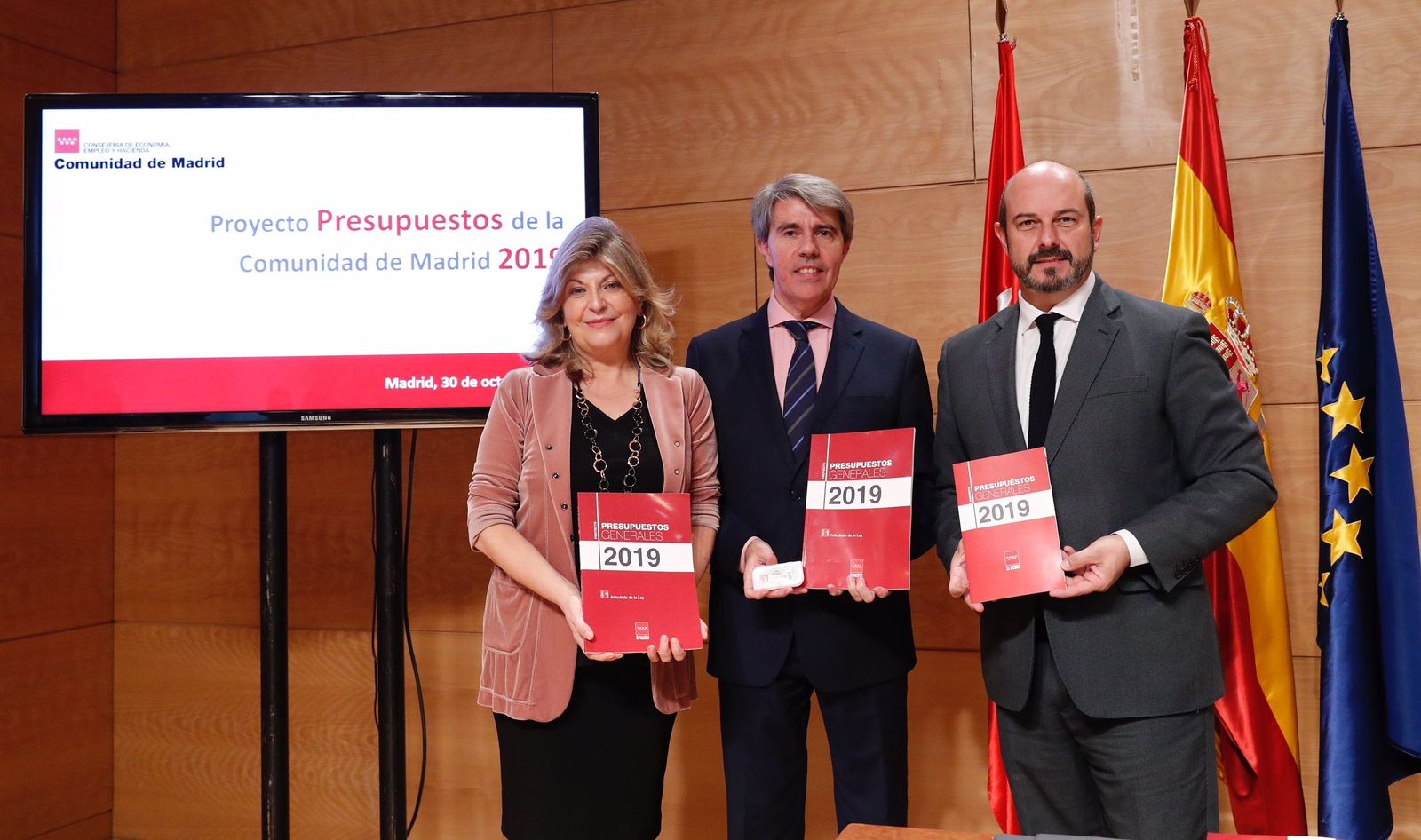 Garrido presenta sus Presupuestos,"más ambiciosos" centrados en los jóvenes, la Sanidad y el empleo
