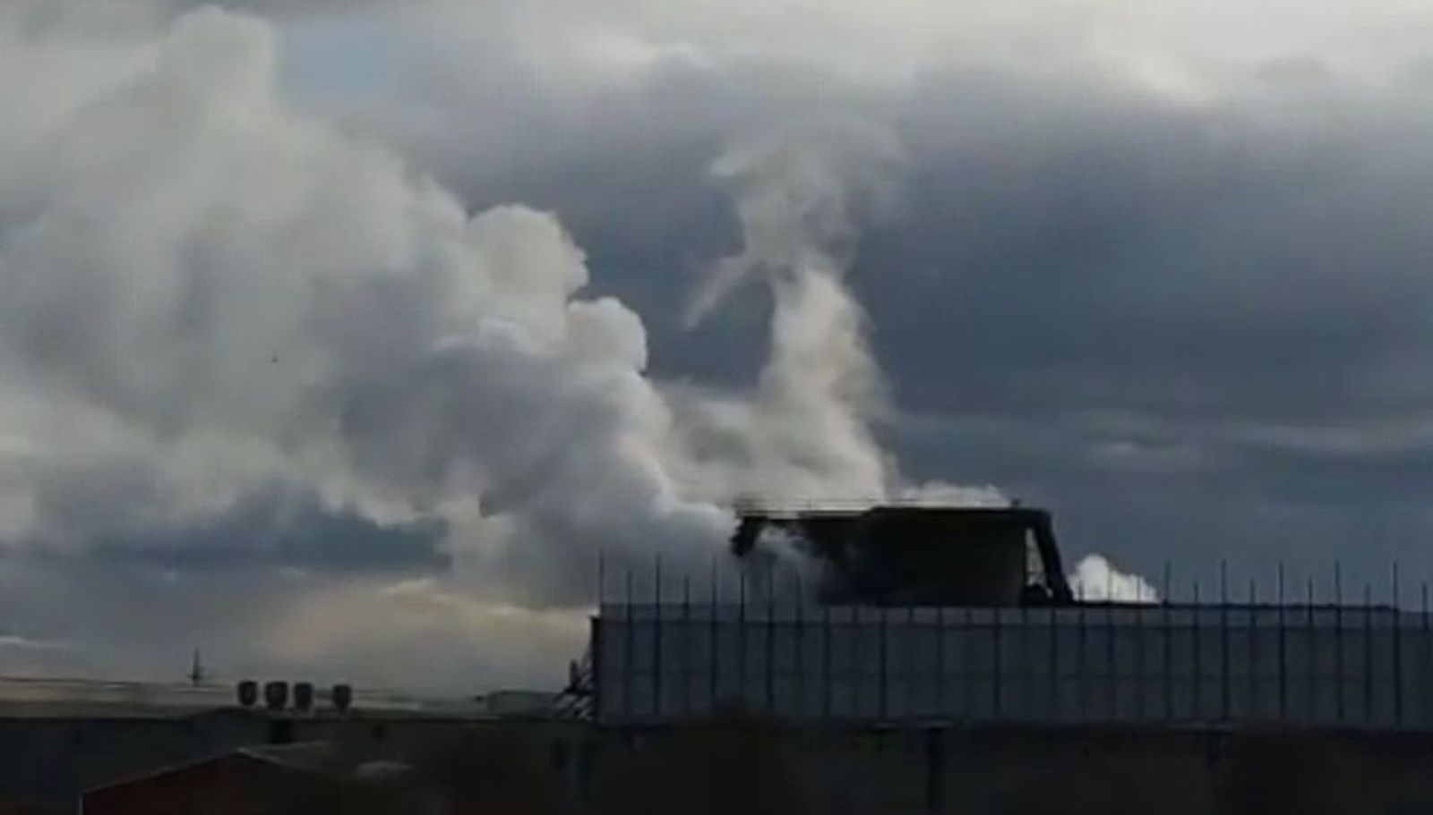 Emisiones de humo de la fundición de Getafe