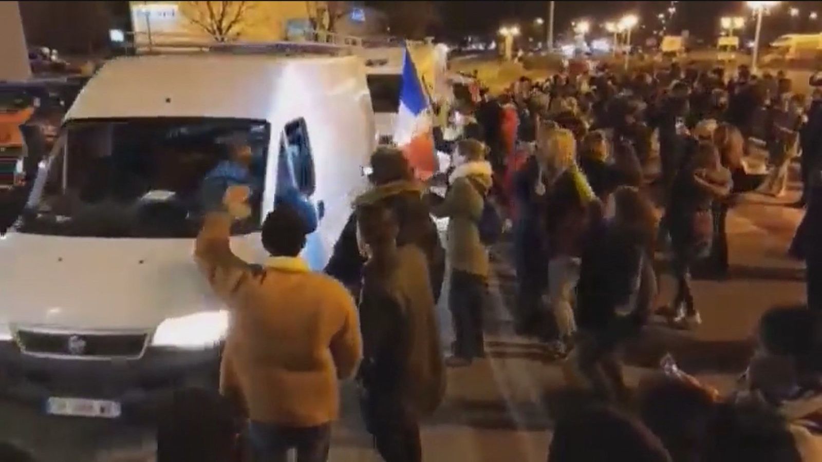 El ‘Convoy de la libertad’ avanza hacia París