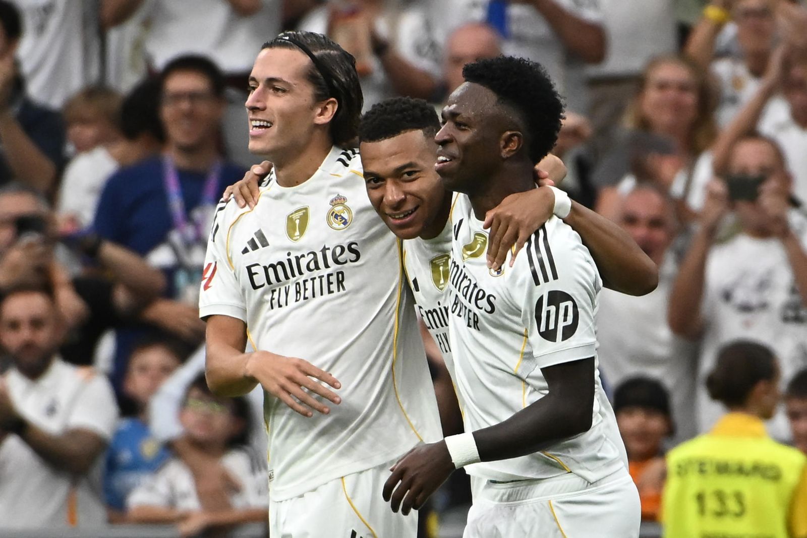 Carreras, Mbappé y Vinicius