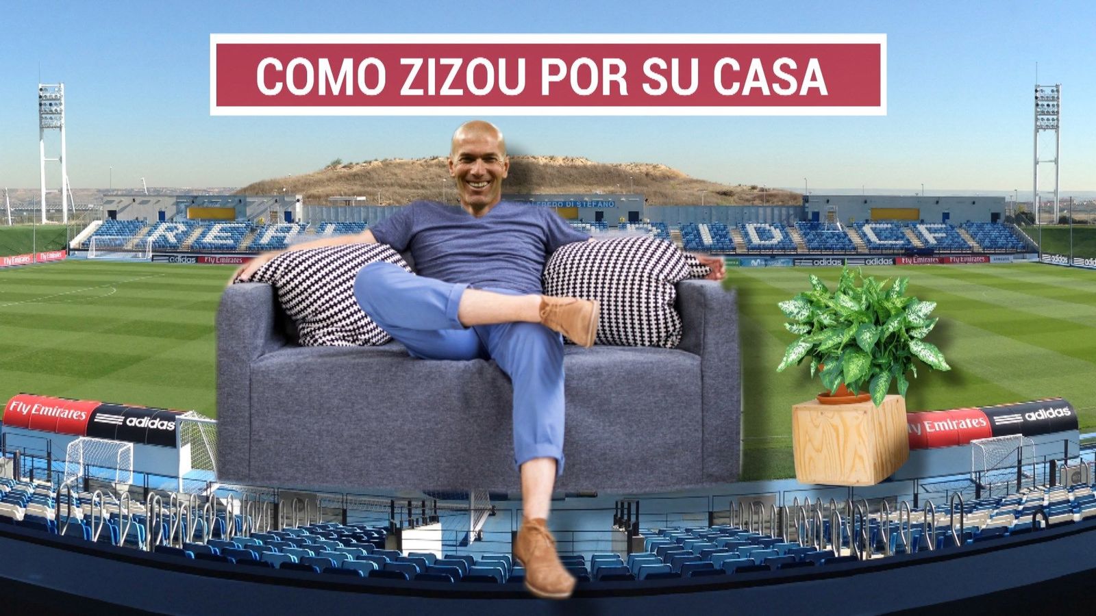 El Alfredo di Stéfano, el nuevo hogar del Real Madrid de Zidane