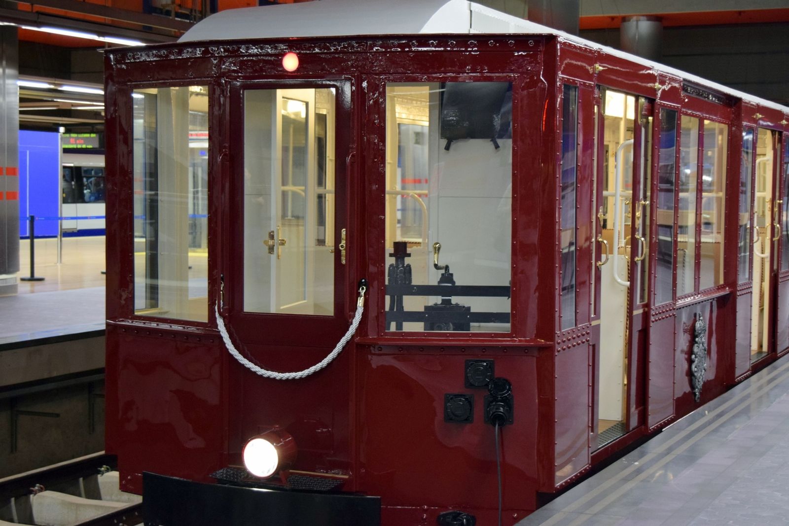 Museo de trenes de Metro de Chamartín
