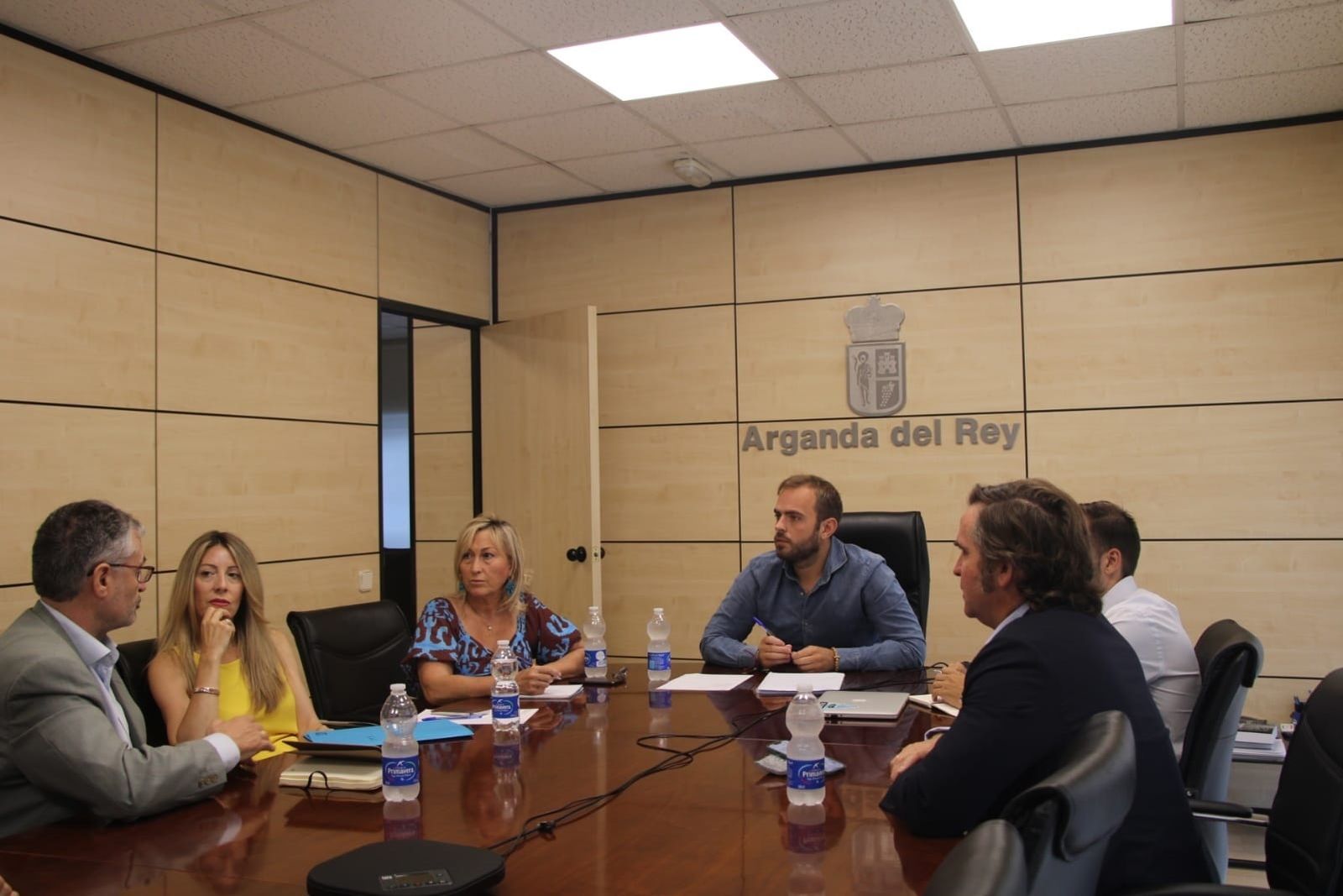 El alcalde de Arganda del Rey, Alberto Escribano