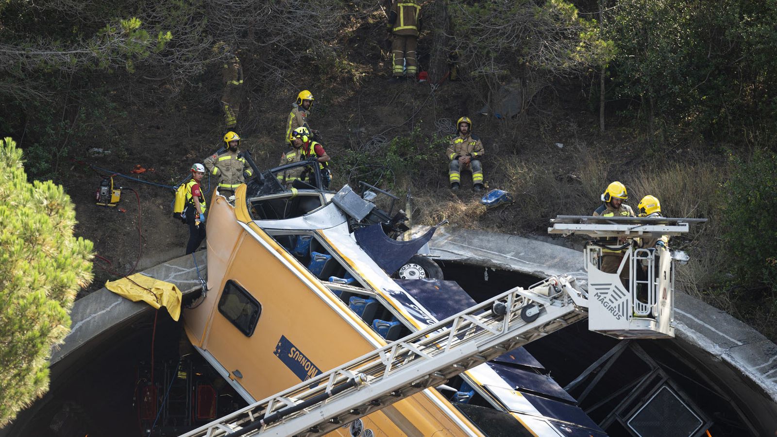 Accidente en Pineda de Mar