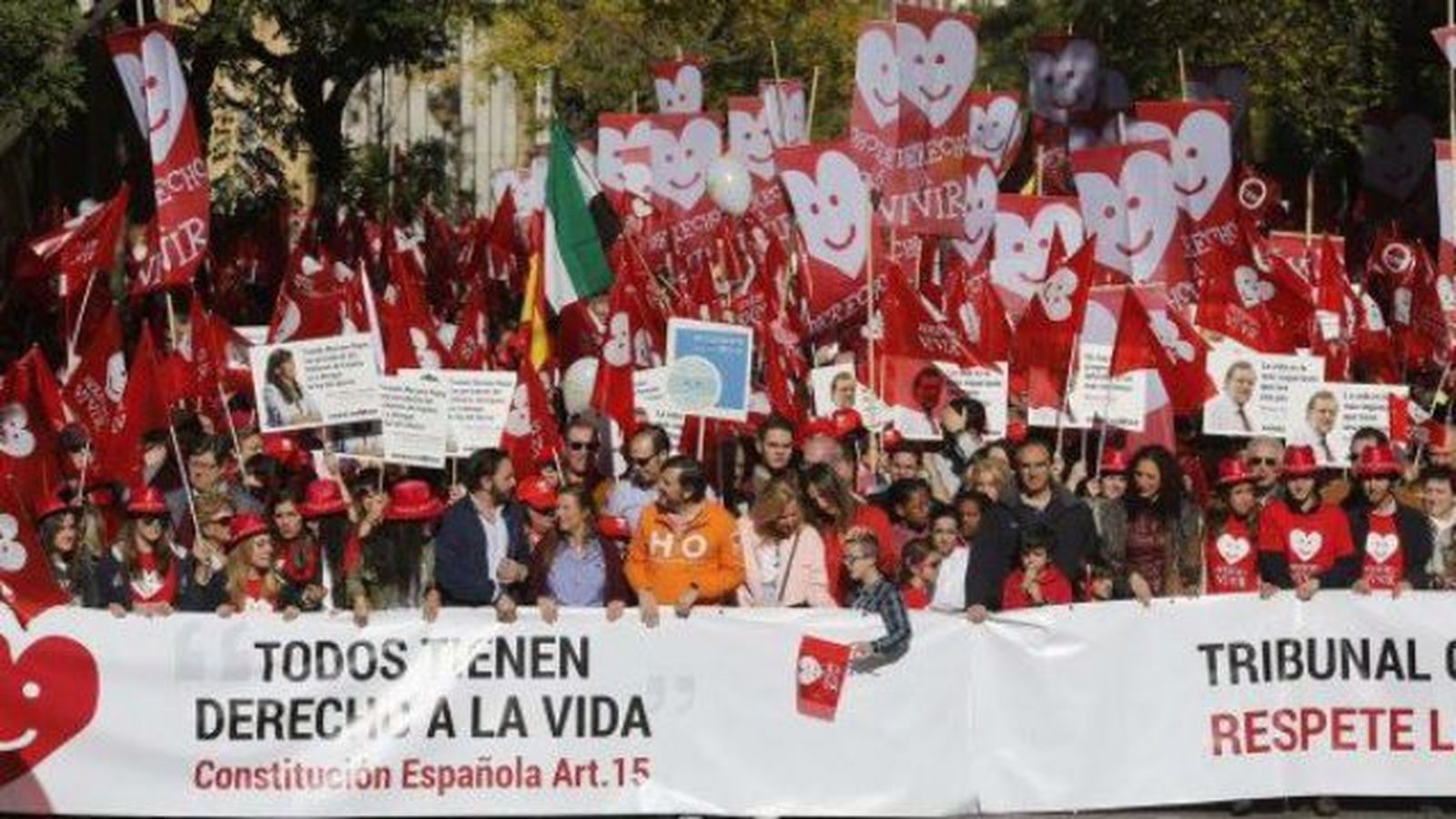 La "Marcha por la vida" pide que el 20-D se vote "sin traicionar" a los niños