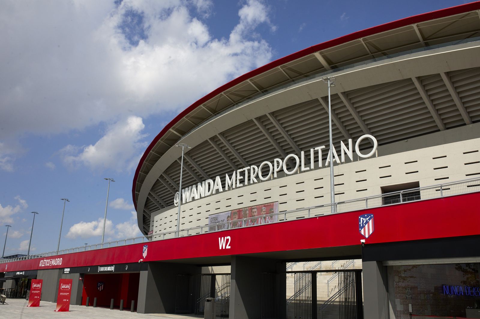 Exteriores del Wanda Metropolitano
