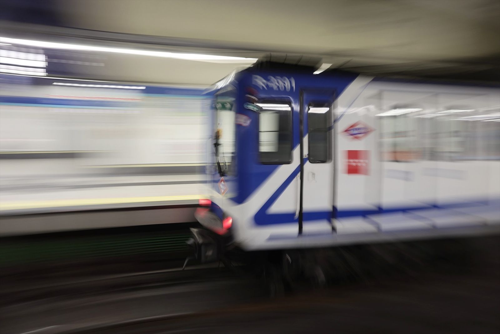 Andén de la Línea 1 de la estación de metro de Sol