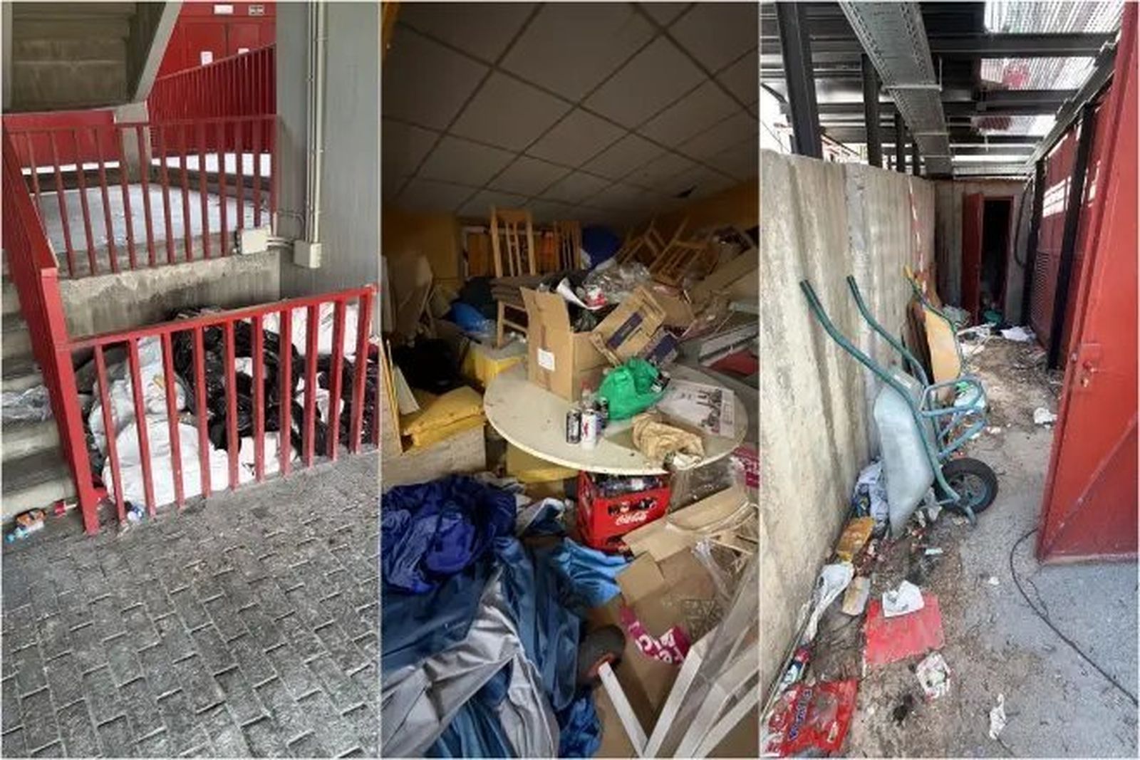 Por imágenes como estas al Rayo le han retirado la concesión de su estadio