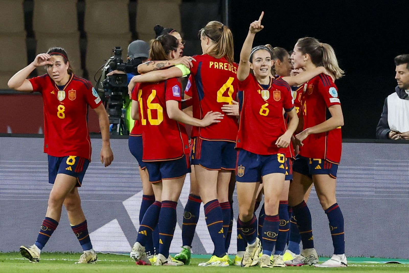 España junto a Dinamarca, Bélgica y Chequia, en la fase clasificación para la Eurocopa 2025