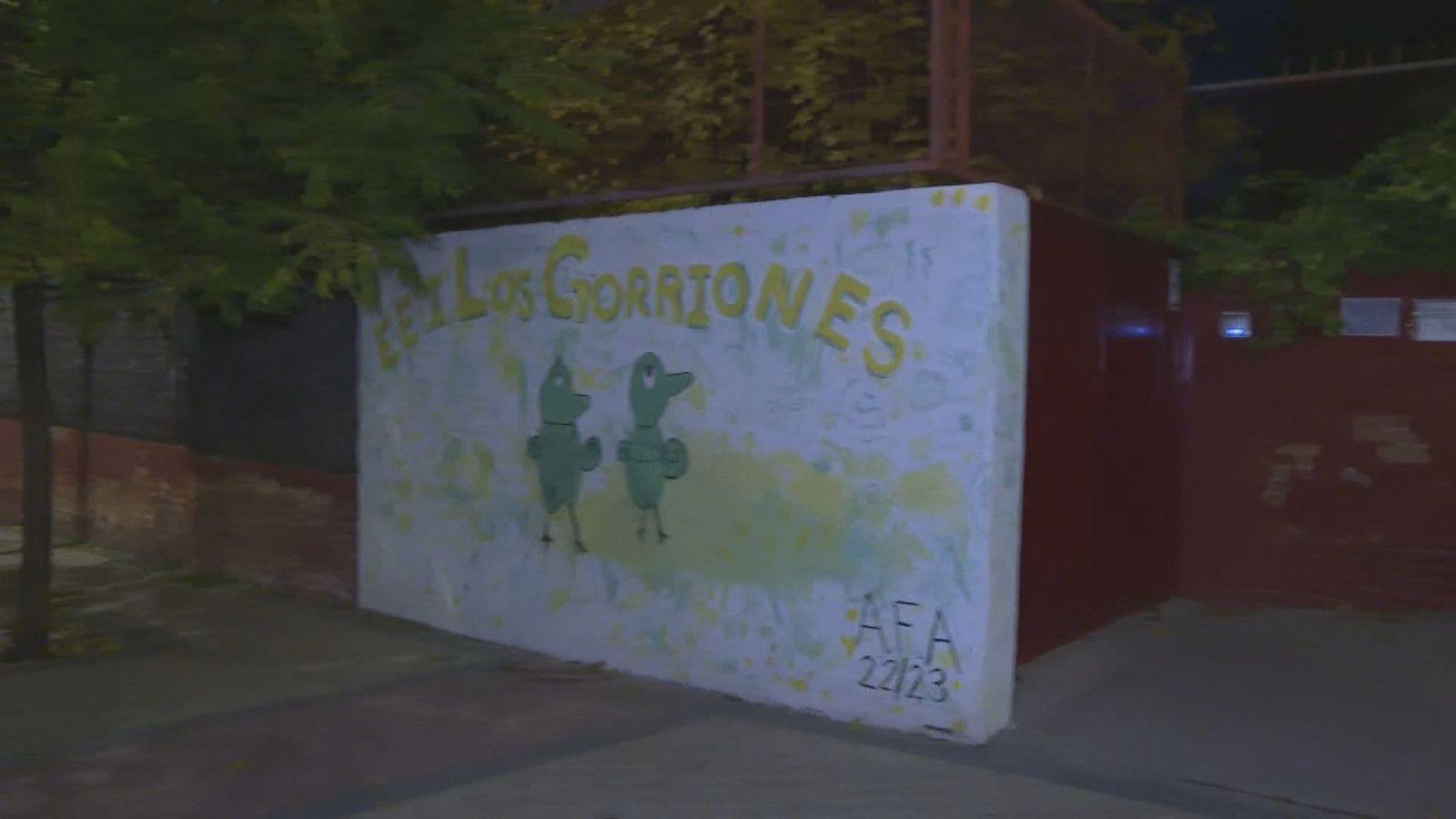 Buscan al autor del tiroteo frente a una escuela infantil en Puente de Vallecas