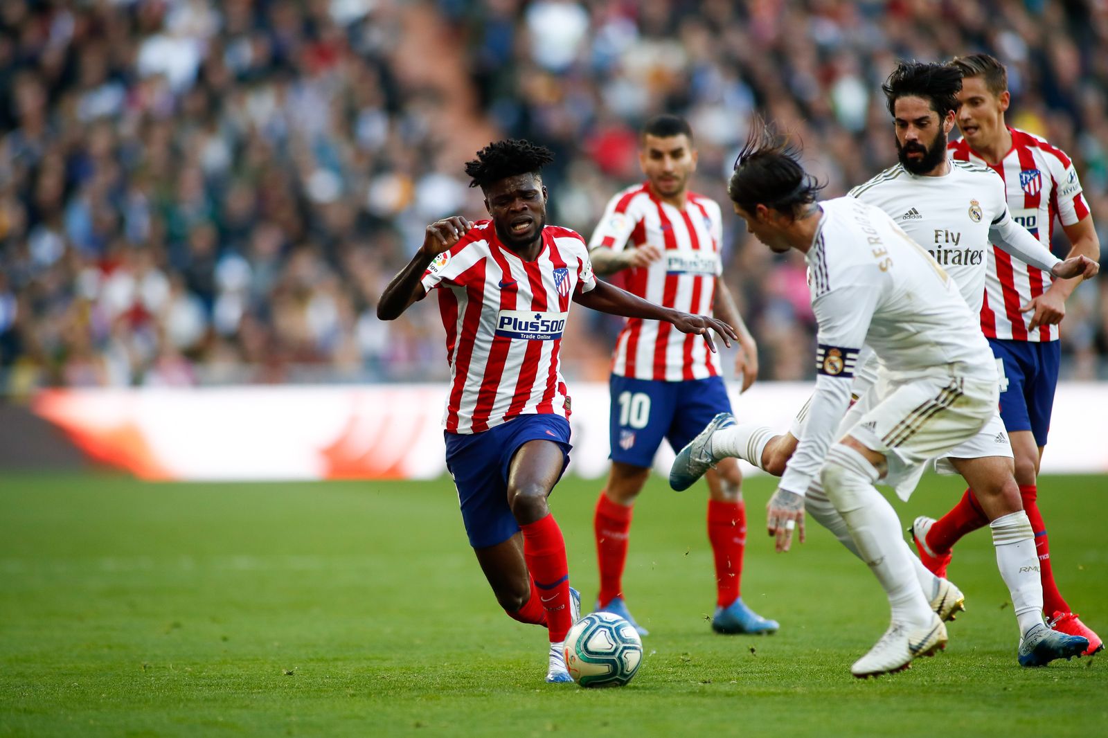 Encuentro entre el Real Madrid y el Atlético de Madrid en LaLiga 2019-2020