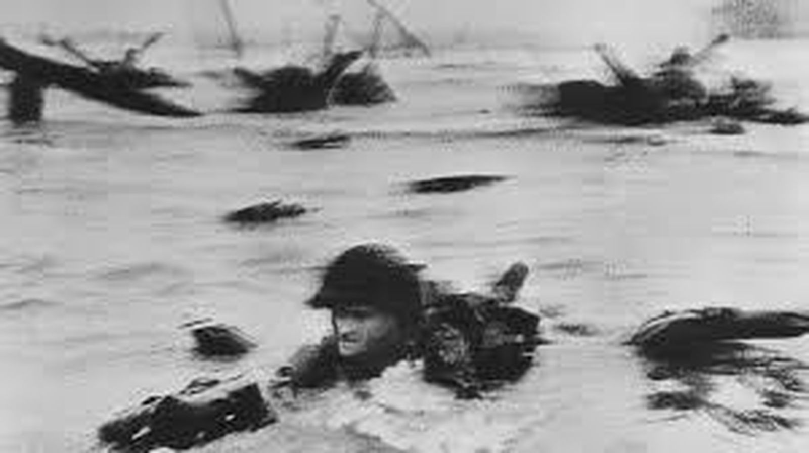 Fotografía tomada por Robert Capa el 6 de junio de 1944 en Normandía