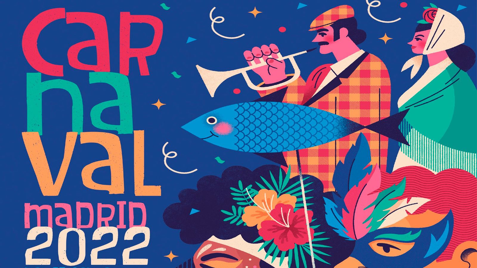 Cartel del Carnaval de Madrid 2022