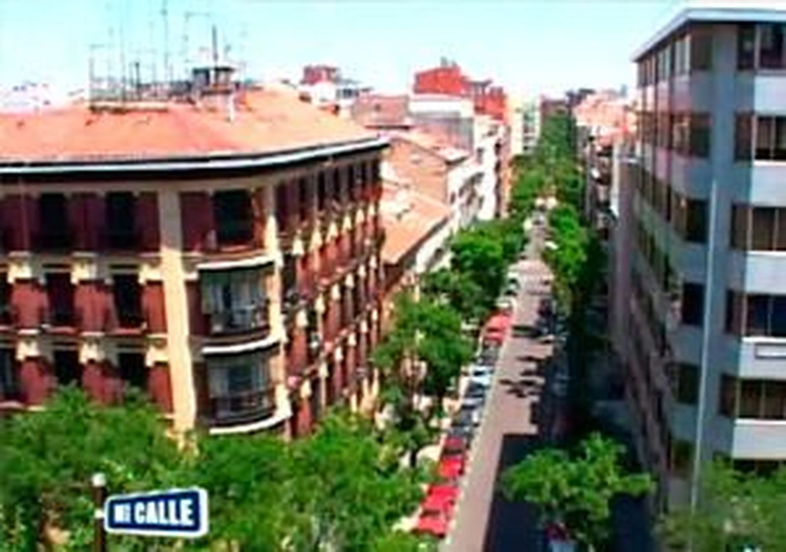 Calle Gonzalo de Córdoba, en pleno Chamberí
