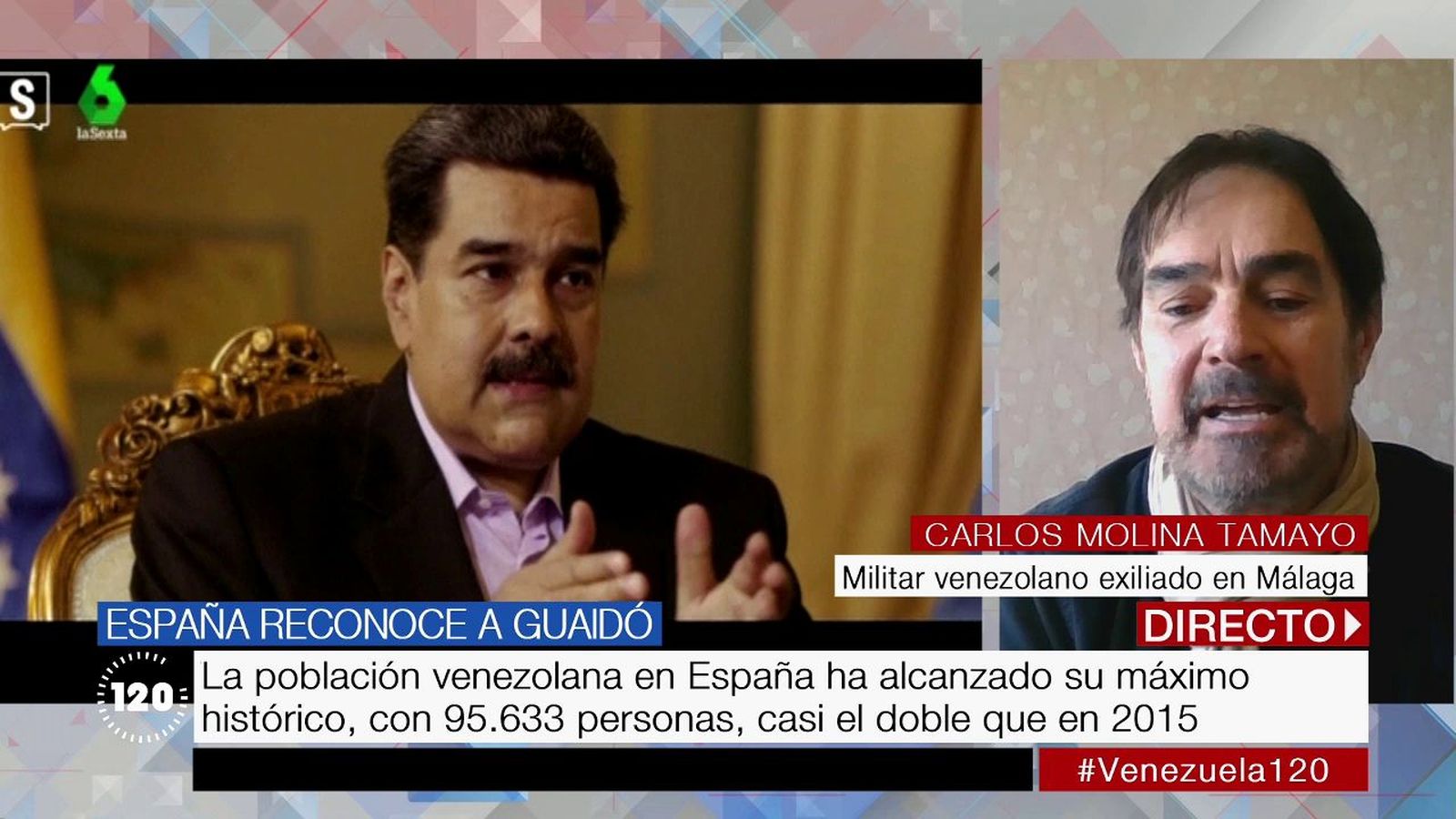 Venezolano exiliado en Málaga: “Venezuela está controlada por una camarilla de delincuentes”