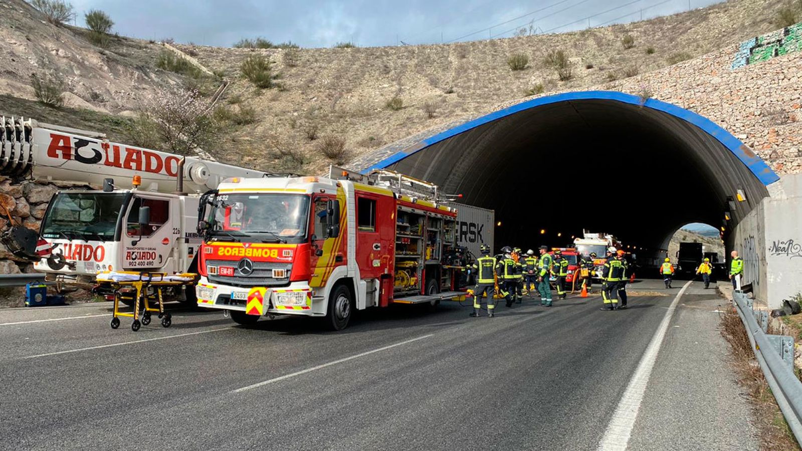 Accidente en la M-50