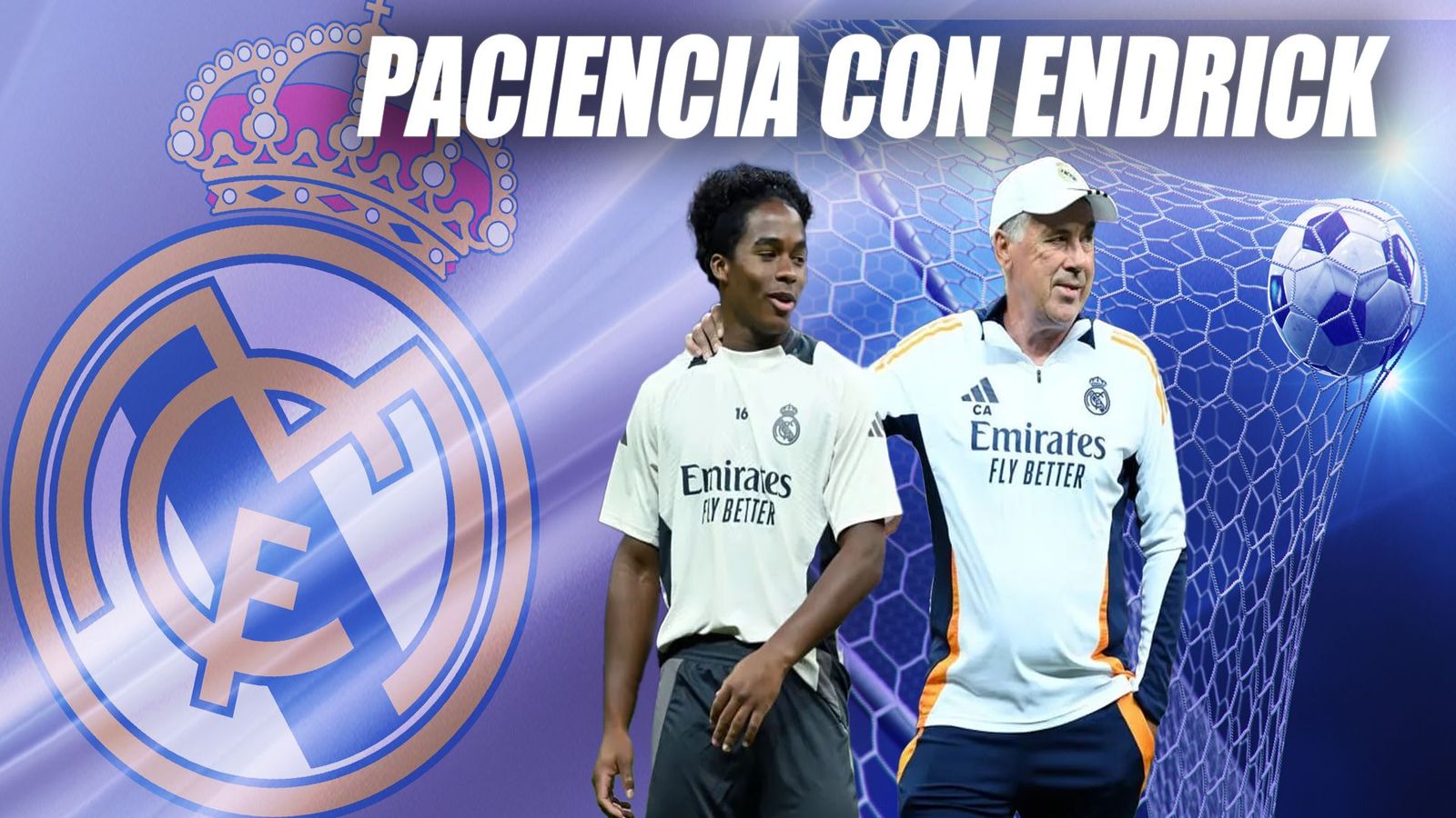 Ancelotti y Endrick