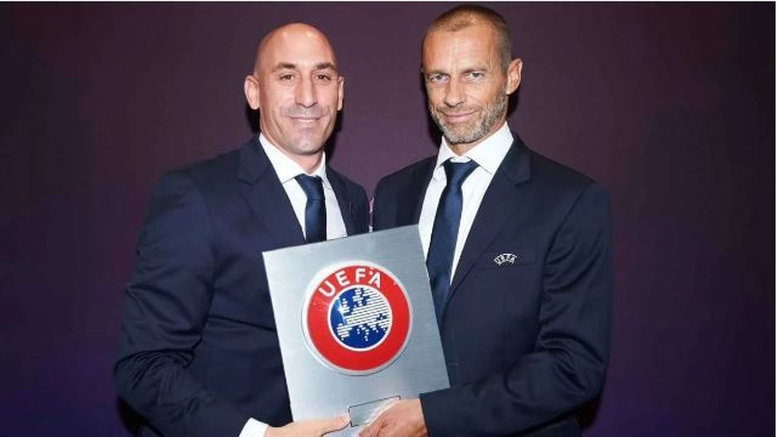 Rubiales  y Ceferin
