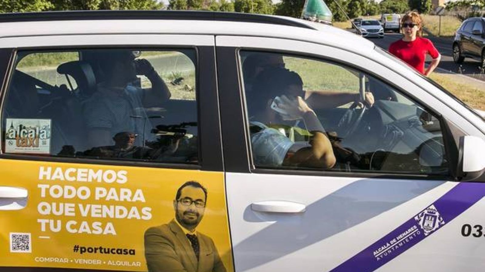 Un taxi de Alcalá de Henares