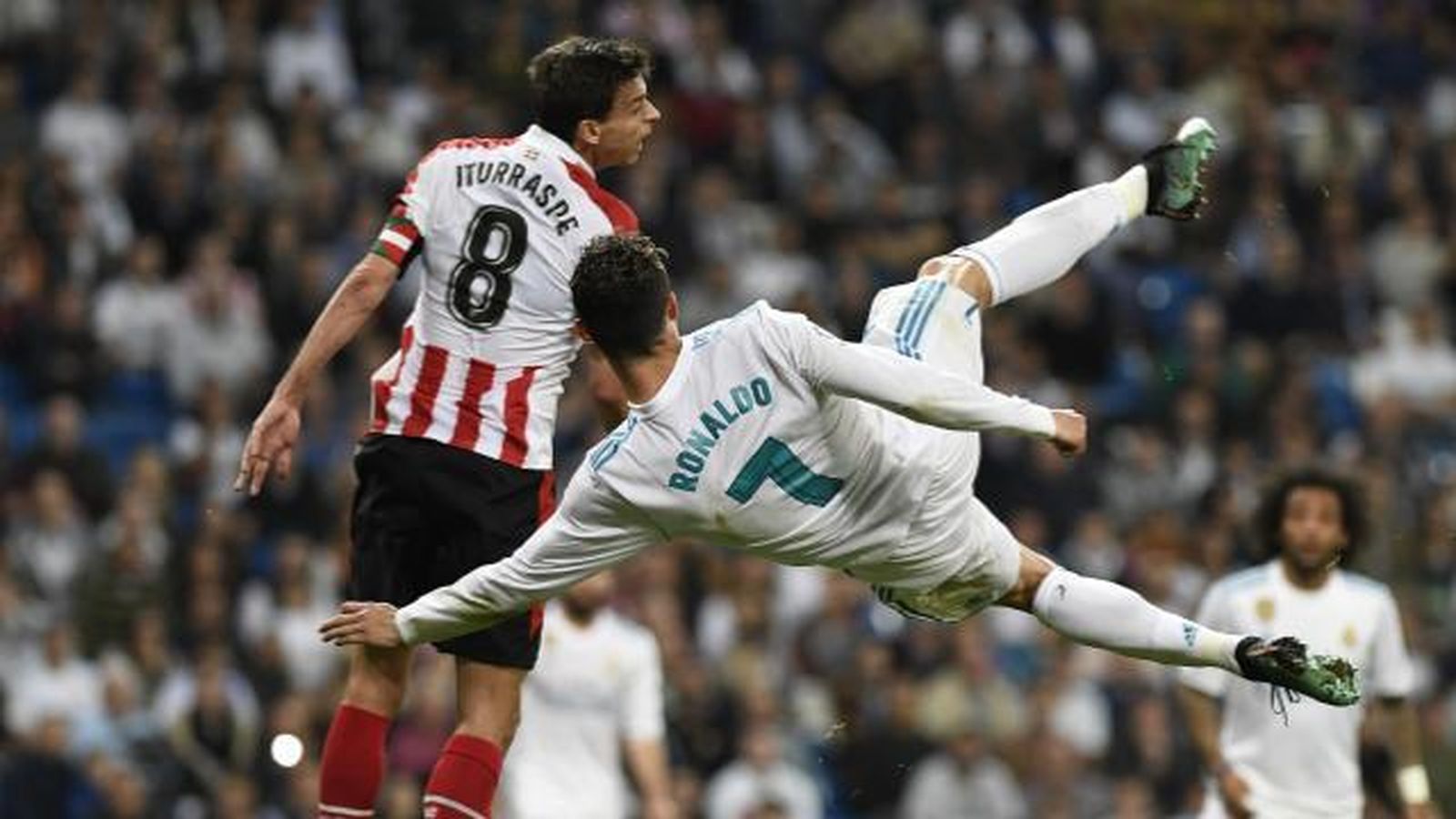 Cristiano ante el Athletic de Bilbao