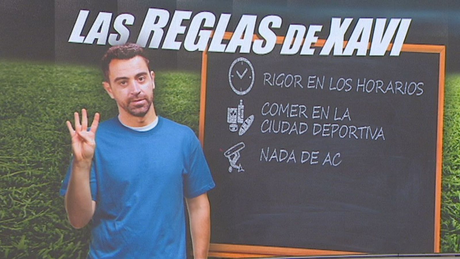 Xavi ya manda en el Barça