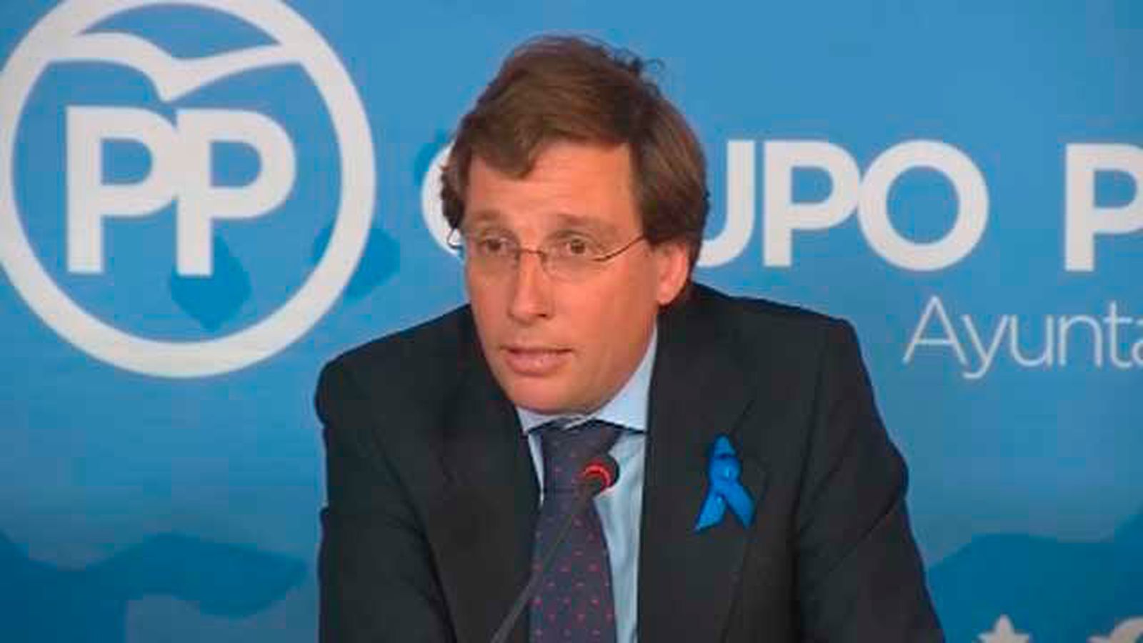 José Luis Martínez-Almeida, portavoz del PP en el Ayuntamiento de Madrid