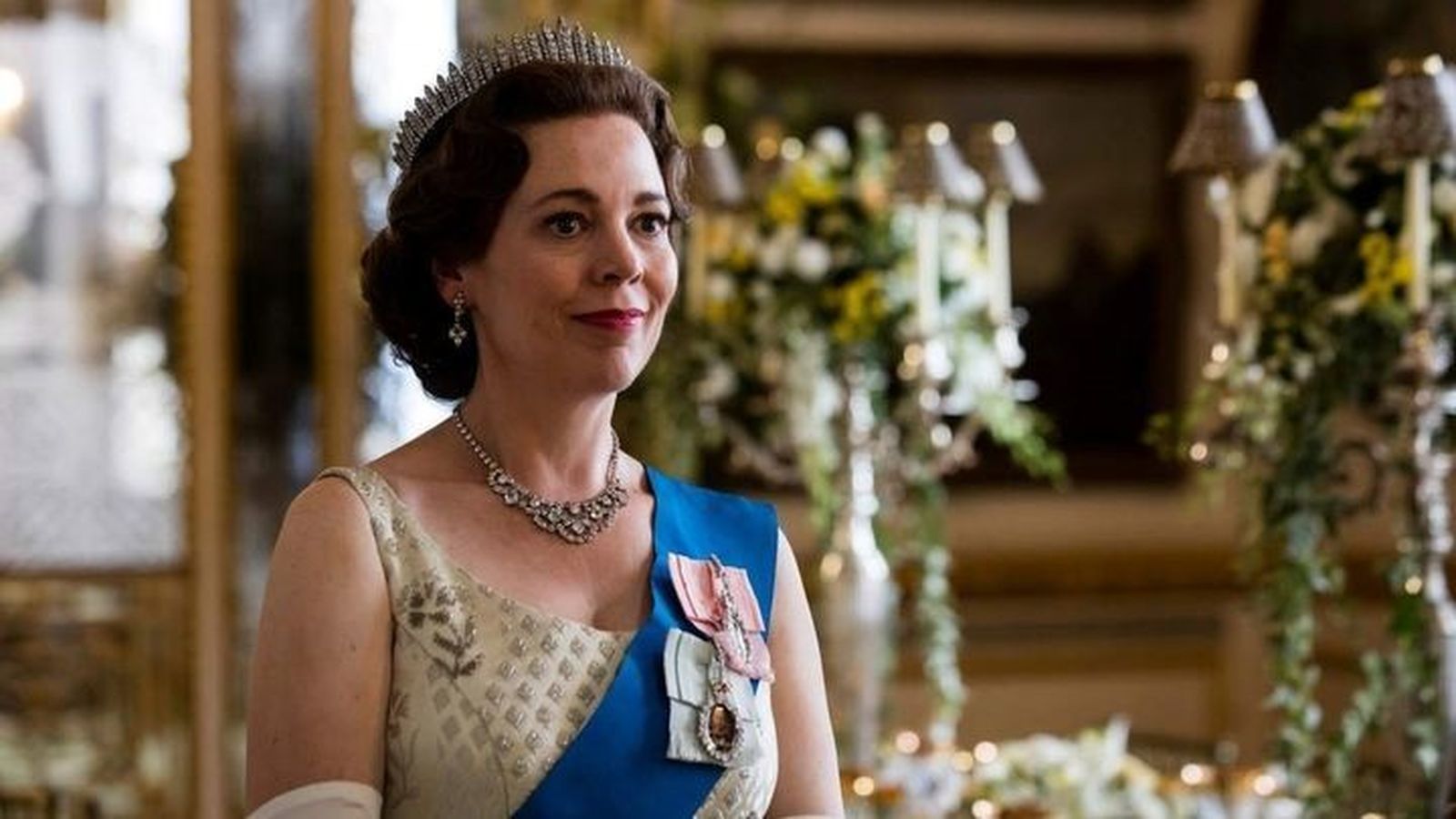 Escena de la serie biográfica sobre la reina Isabel II, 'The Crown'