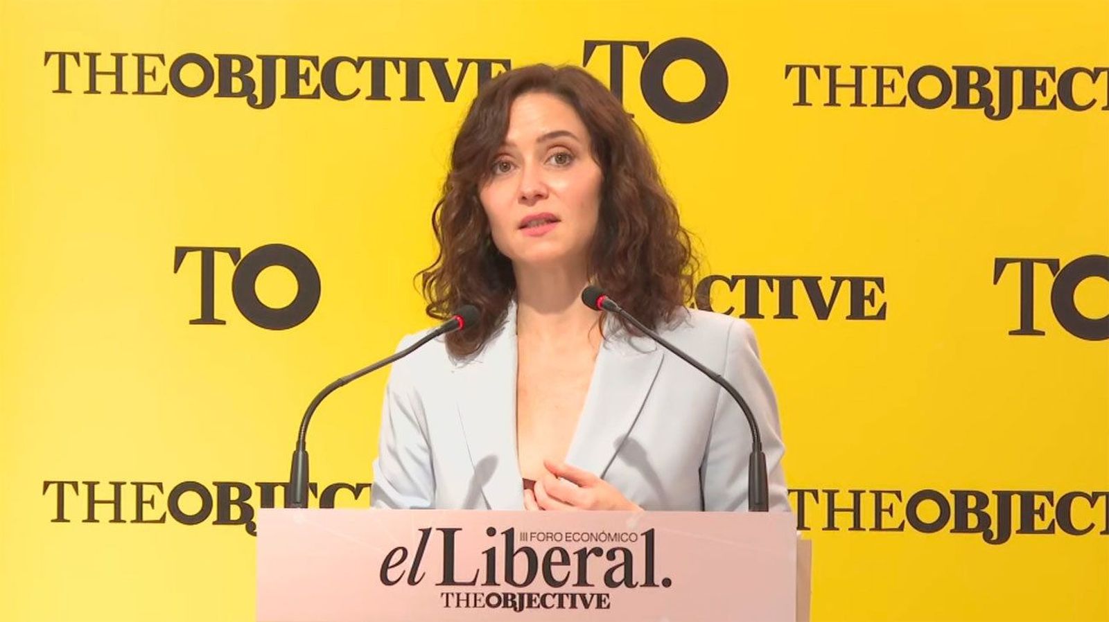 Ayuso: El Gobierno de Sánchez está “forrándose a impuestos”