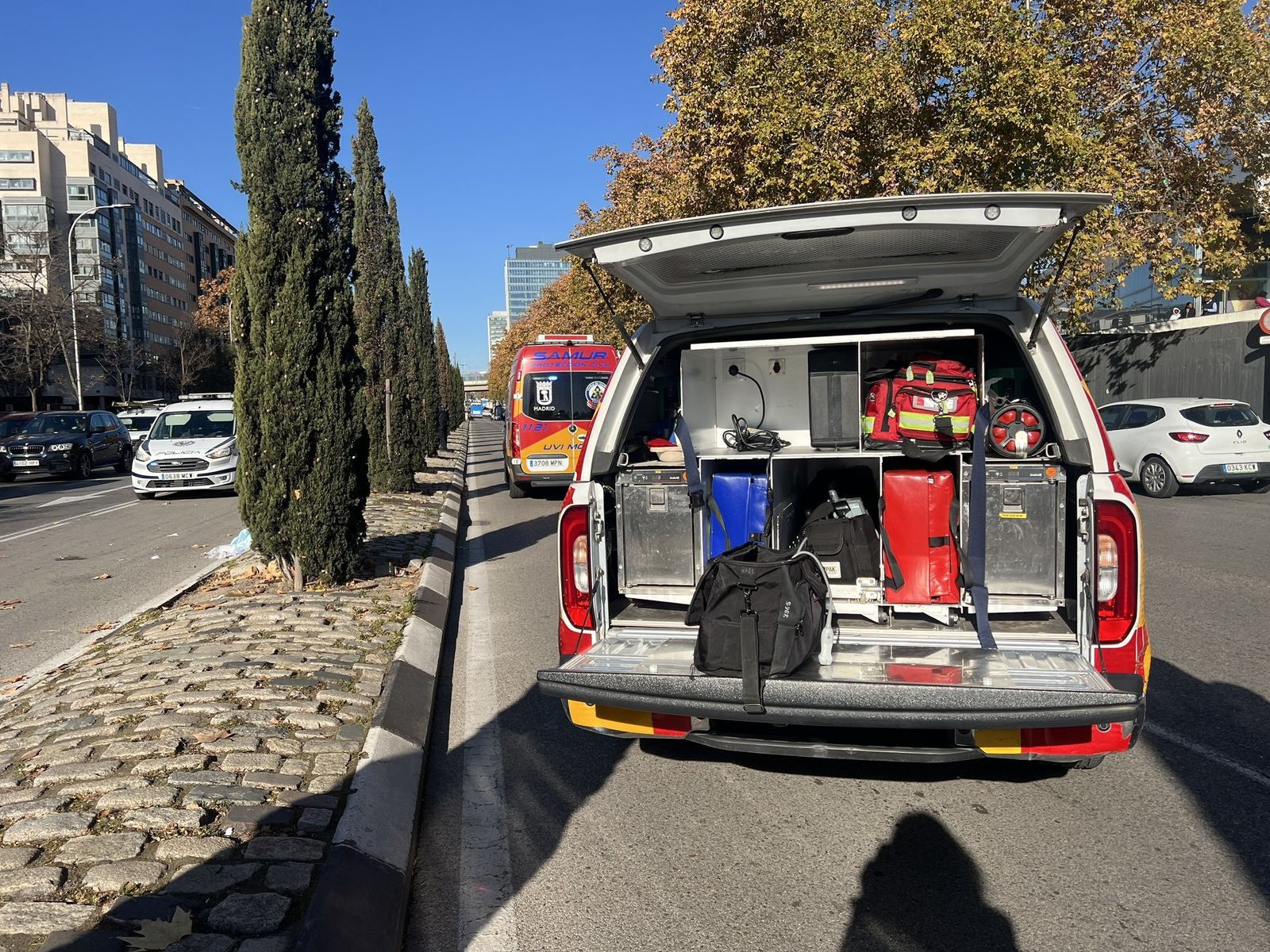 Atropello múltiple a una pareja en Méndez Álvaro