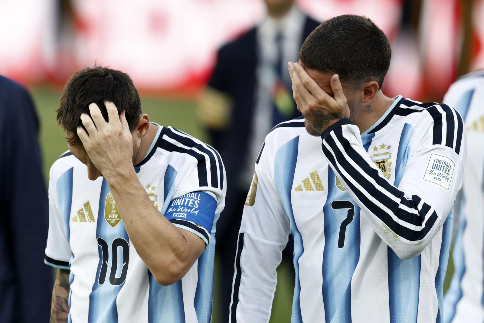 Messi y De Paul