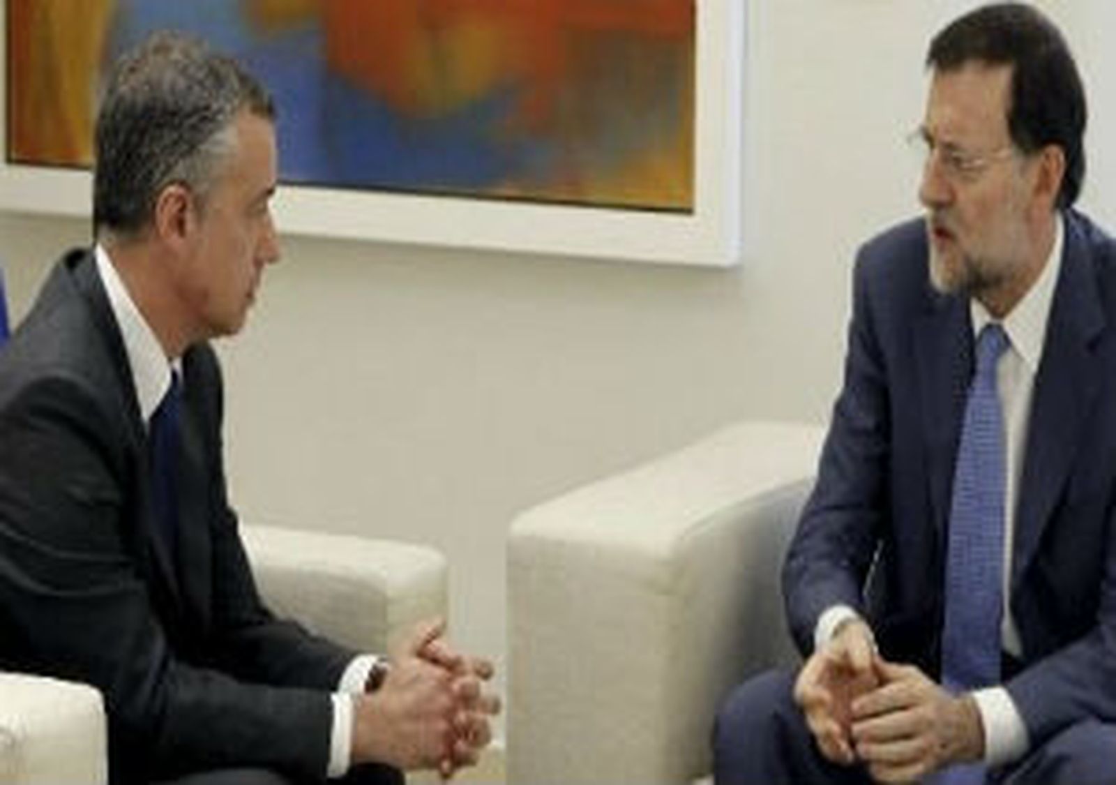 Íñigo Urkullu y Mariano Rajoy