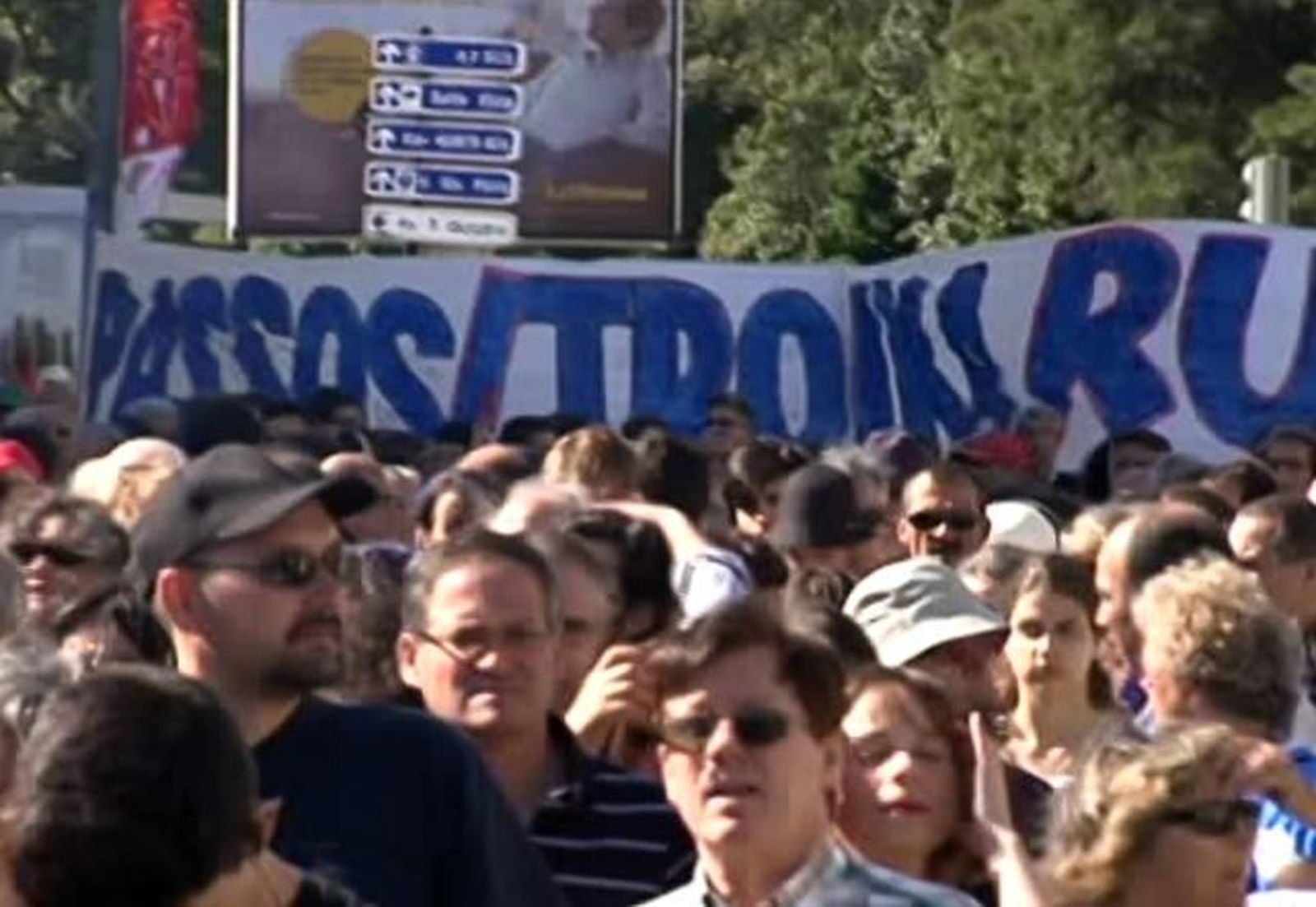 Manifestación contra la Troika en Portugal