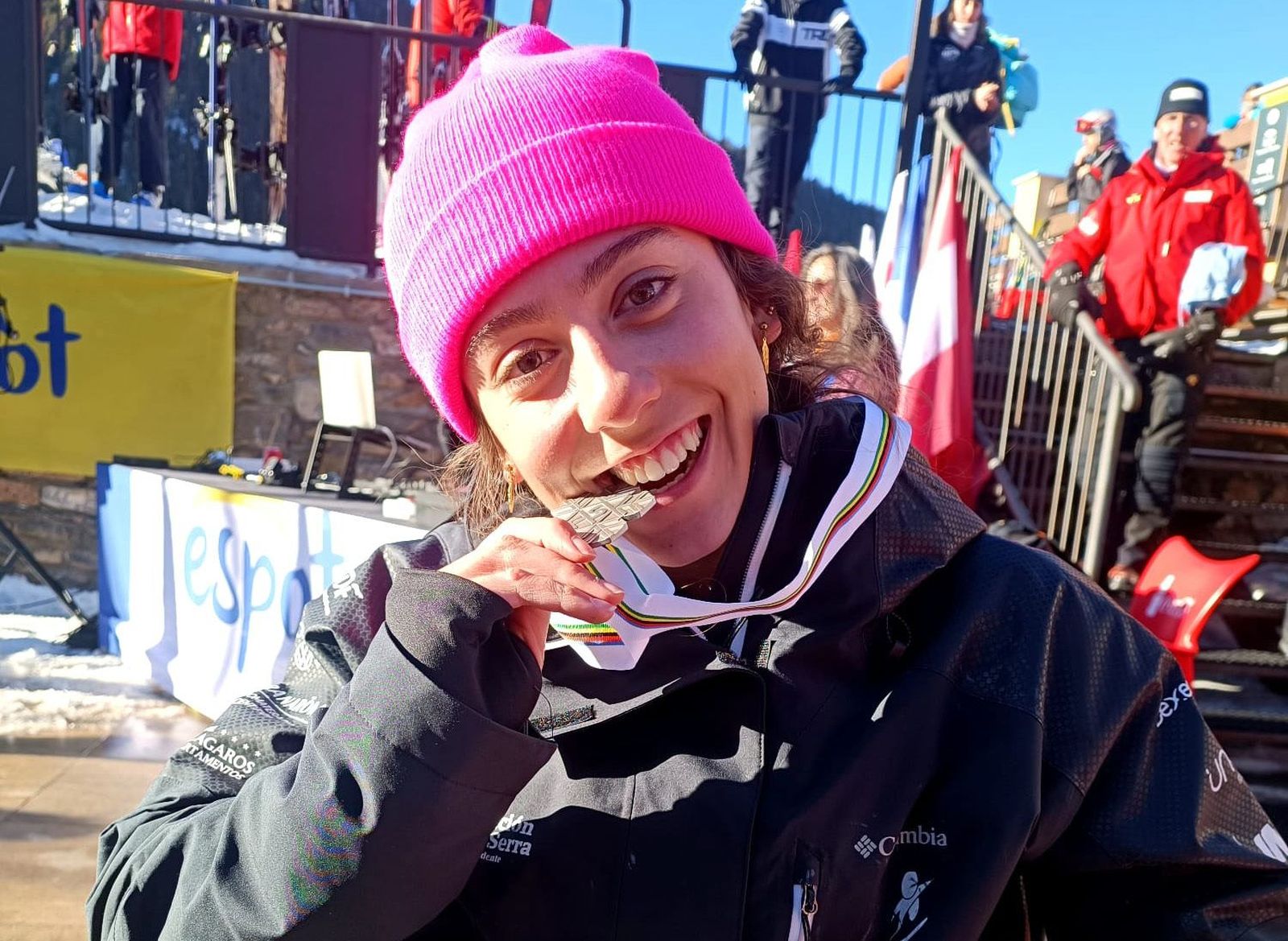 Audrey Pascual, plata en el Mundial de esquí alpino paralímpico