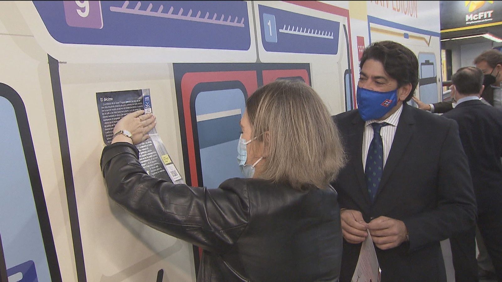 Grandes autores ‘salen a la calle’ en Madrid y 6.600 láminas con sus obras se instalan en Metro y EMT