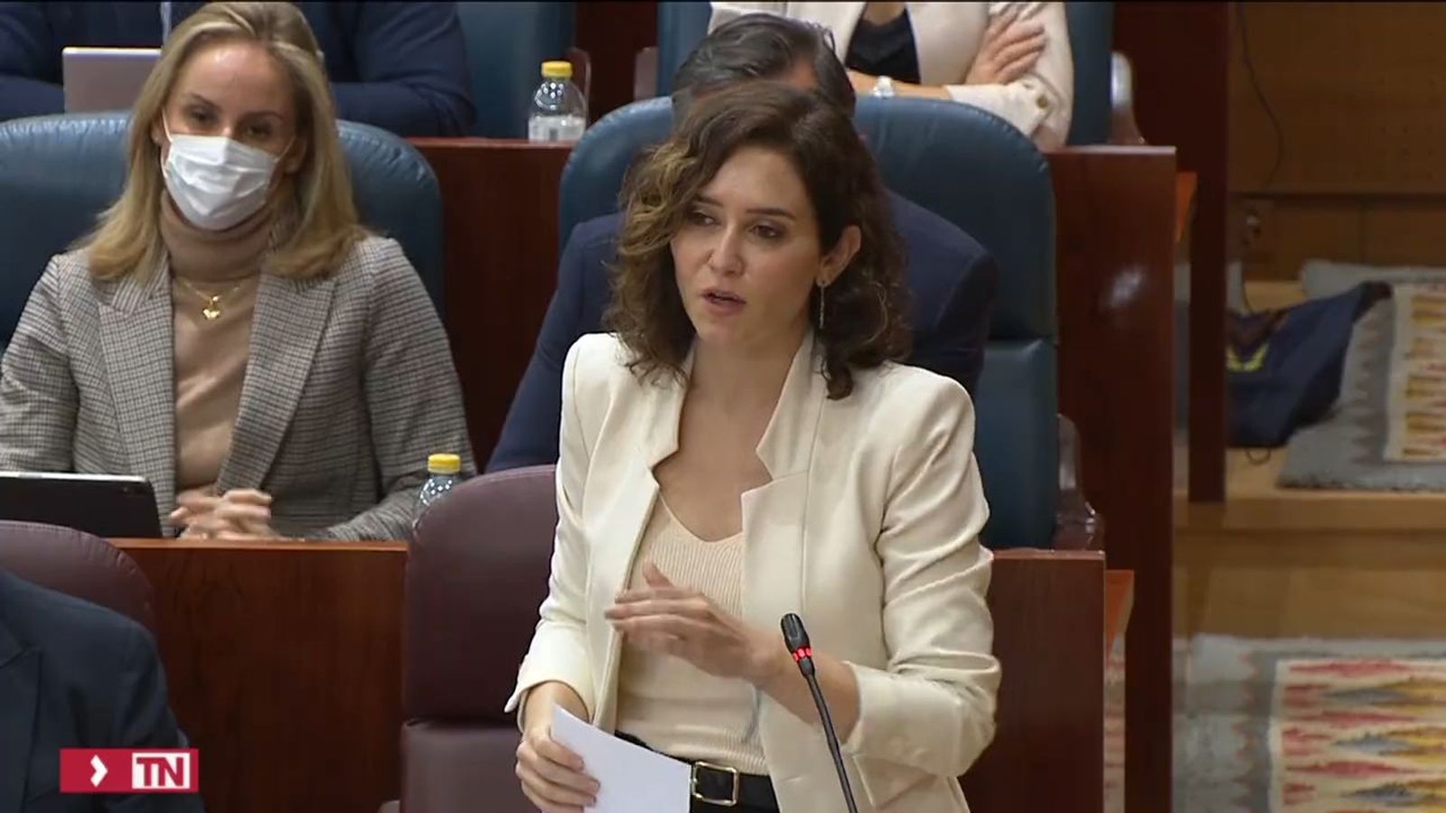 Nuevo debate tenso en la Asamblea de Madrid, sobre todo por la ley Omnibus