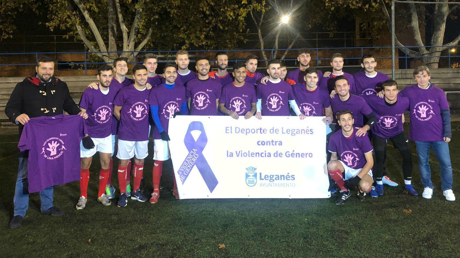 El deporte de Leganés, contra la violencia de género